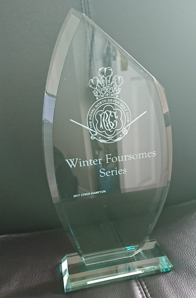 winter foursomes trophy