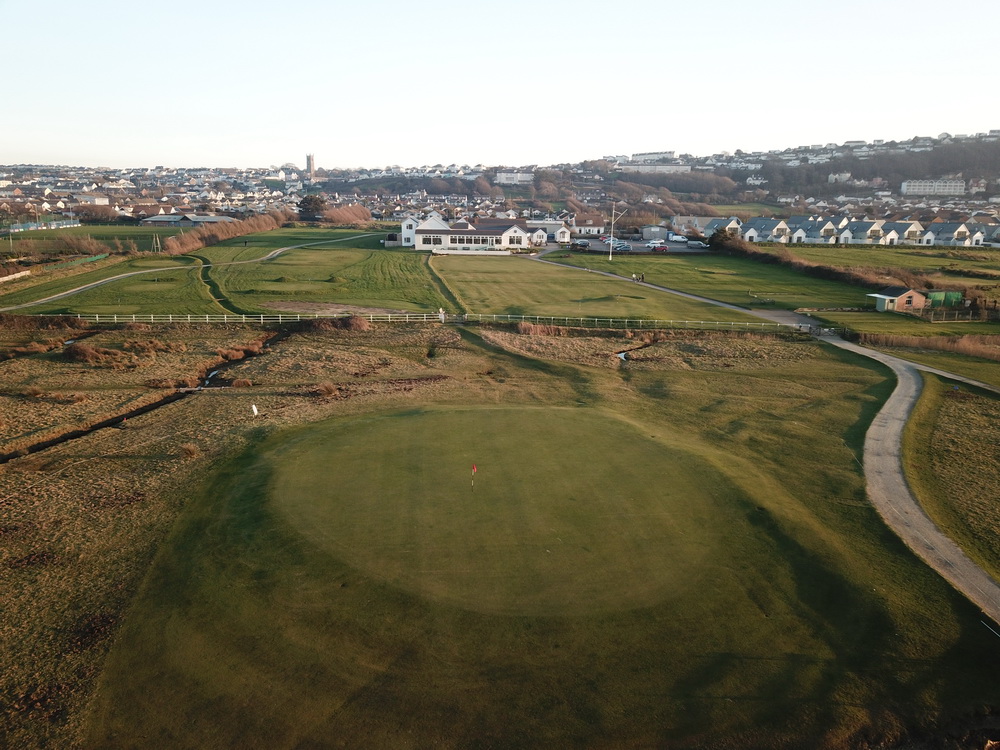 Royal North Devon Golf Club 18th Green