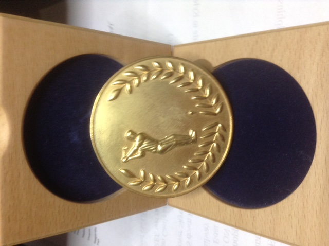 The Emerton Court winners medal